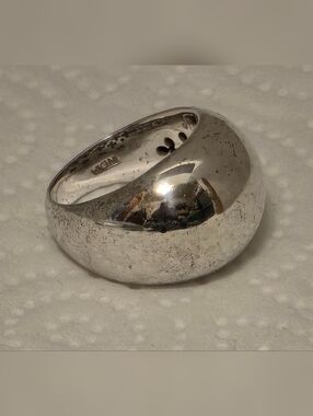 Doug Paulus Vintage Sterling Silver Dome Band Ring